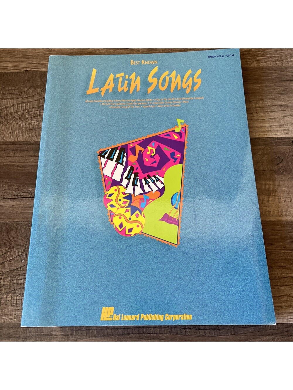 Latin Songbook - 42 Latin Favorites Apple Blossom White Cherry Pink 30015pb